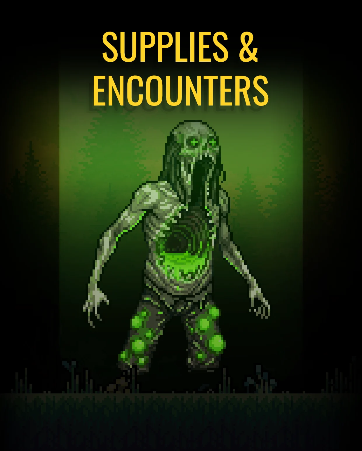 Supplies and Encounters key art